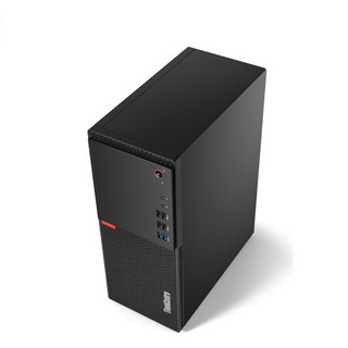 Lenovo 联想 ThinkCentre E76X 23英寸 商用台式机 黑色 (赛扬G4930、核芯显卡、4GB、1TB HDD、风冷)