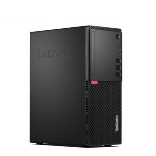 Lenovo 联想 ThinkCentre E76X 23英寸 商用台式机 黑色 (赛扬G4930、核芯显卡、4GB、1TB HDD、风冷)