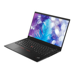 联想ThinkPad X1 Carbon 2020(3ACD)英特尔酷睿i7 14英寸轻薄笔记本电脑(i7 16G 2T 4K 专业版系统)4G 纹理黑