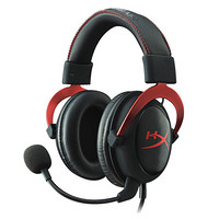 HYPERX 飓风 耳罩式头戴式降噪有线耳机 黑红色 3.5mm