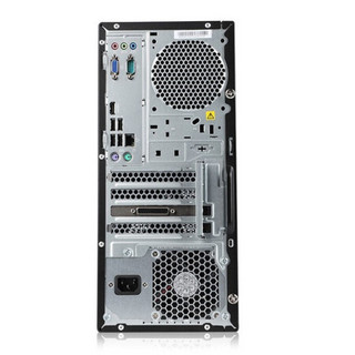 Lenovo 联想 ThinkCentre E96X 商用台式机 黑色 (酷睿i3-8100、核芯显卡、4GB、1TB HDD、风冷)