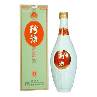 珍酒 佳酿 53度 酱香型白酒 整箱装 500ml*6瓶