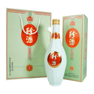 珍酒 佳酿 53度 酱香型白酒 整箱装 500ml*6瓶