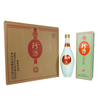 珍酒 佳酿 53度 酱香型白酒 整箱装 500ml*6瓶