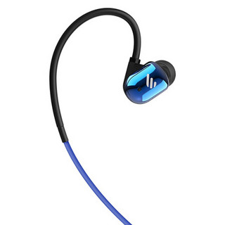 EDIFIER 漫步者 W295BT+ 入耳式颈挂式动圈蓝牙耳机 钛蓝色
