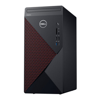 DELL 戴尔 Vostro 5090 21.5英寸 台式机 黑色(酷睿i3-9100、核芯显卡、8GB、128GB SSD+1TB HDD、风冷)