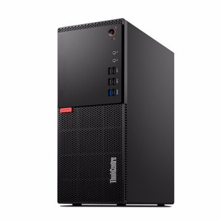 Lenovo 联想 ThinkCentre E76P 九代酷睿版 21.5英寸 商用台式机 黑色 (酷睿i5-9400、核芯显卡、8GB、256GB SSD+1TB HDD、风冷)