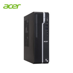 宏碁(Acer)商祺SQX4270 660C 商用办公台式电脑主机 家用主机 （十代i5-10400 8G 512GSSD wifi 三年上门）
