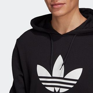 adidas Originals ADICLLU 0H HOOD 男士运动卫衣/套头衫 FL8912 黑色/白色 S