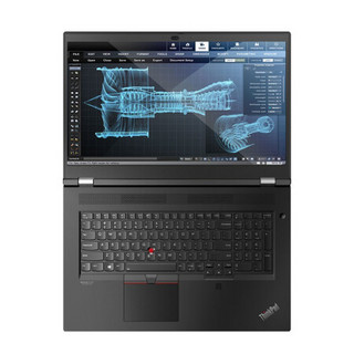 ThinkPad 思考本 P17 17.3英寸 移动工作站 黑色 (酷睿i7-10850H、T2000 4G、16GB、512GB SSD、1080P、20SNA001CD)