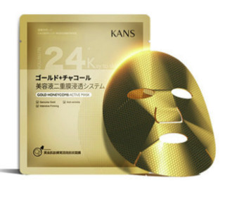 Kans 韩束 金刚侠黄金面膜 1片（赠同款1片）