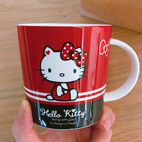 Hello Kitty 凯蒂猫 陶瓷马克杯 300ml