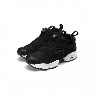 Reebok 锐步 Insta Pump Fury 中性休闲运动鞋 V65750 黑白 35