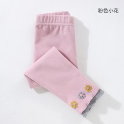 萌吧果乐 女童弹力打底裤