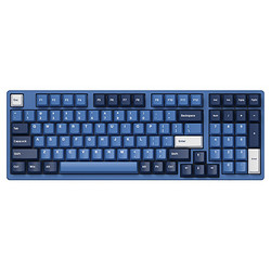 Akko 3098DS 红豆抹茶 98键 机械键盘 AKKOv2蓝轴