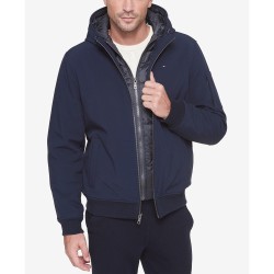 TOMMY HILFIGER 汤米·希尔费格 软壳连帽防风夹克