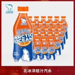 北冰洋塑料瓶桔汁280ml*24瓶