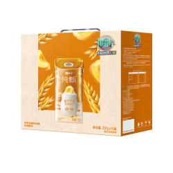 蒙牛 纯甄 黄桃燕麦风味酸奶200g*10盒 *2件