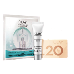 OLAY 玉兰油 光感小白瓶精华6ml(赠小白瓶面膜 1片+20元购物基金)