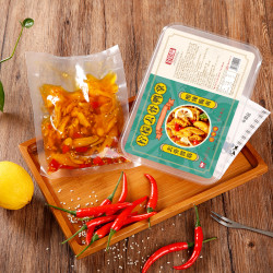 好吃嘴无骨鸡爪柠檬酸辣200g2件