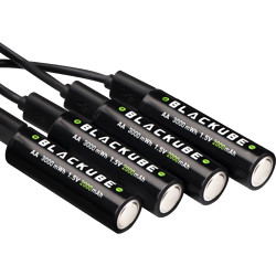 BLACKUBE 5号充电电池 1250mAh 两节装