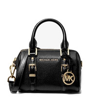 MICHAEL KORS 迈克·科尔斯 Bedford Legacy系列女士真皮拉链手提斜挎包 Black超小号