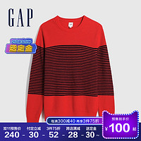 Gap 528483 E 男装弹力羊毛针织衫