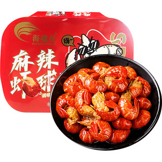 京东plus会员：首鲜道 麻辣小龙虾尾 虾球250g*6盒（180-210只）