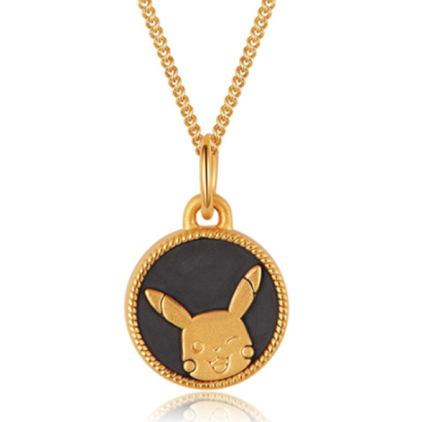 商品chjjewellery潮宏基宝可梦系列xpg30015644皮卡丘足金吊坠