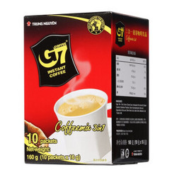 G7 中原G7三合一速溶咖啡 160g *2件