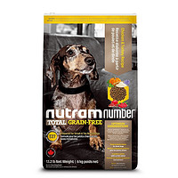 PLUS会员：nutram 纽顿 T27 鸡肉全期犬粮 6kg