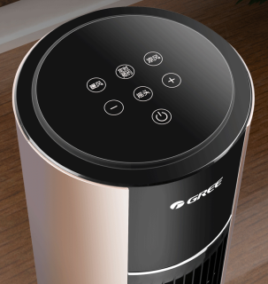 gree格力flz10x61rbg无叶遥控塔扇谜金黑