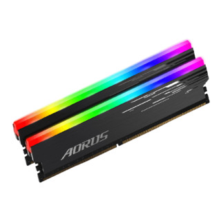 GIGABYTE 技嘉 幽暗领主 DDR4 4400MHZ RGB 马甲条 台式机内存 黑色 16GB 8GB*2