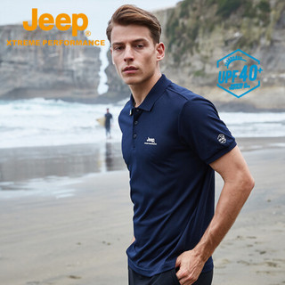 Jeep 吉普 短袖t恤男polo衫