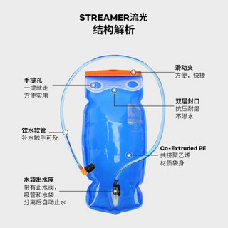 多特 Deuter 户外便携饮水袋登山徒步可折叠水袋streamer 3L