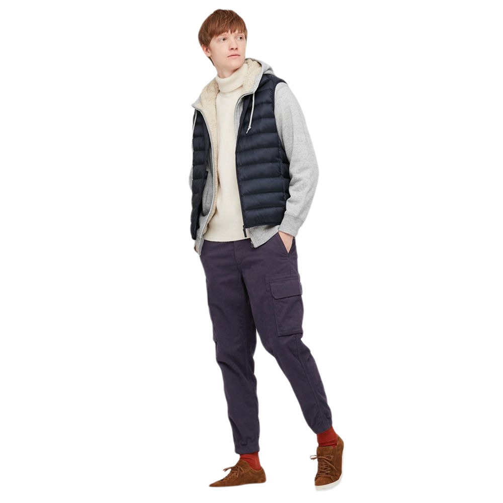 限尺码uniqlo优衣库430244工装束脚运动裤