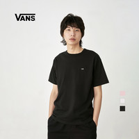 Vans范斯官方 白色情侣运动休闲短袖T恤