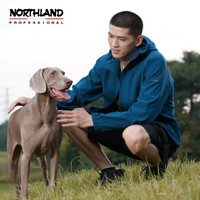 诺诗兰（NORTHLAND）2020秋冬情侣外套户外风雪外套 保暖软壳外套男女款 月光海洋蓝色（男） 180