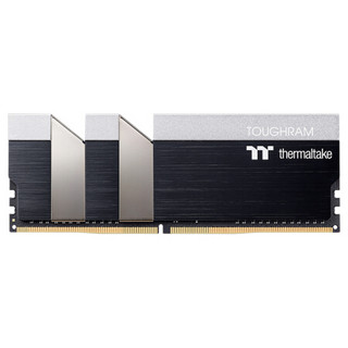 Thermaltake 曜越 钢影 TOUGHRAM DDR4 4400MHz 台式机内存 马甲条 黑色 16GB 8GBx2 R017D408GX2-4400C19A