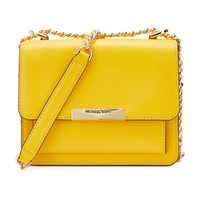 MICHAEL KORS 迈克·科尔斯 迈克 科尔斯 MK MICHAEL KORS 女士JADE系列黄色牛皮链条单肩斜跨包 32S9GJ4C0L SUNFLOWER