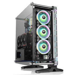 Thermaltake 曜越 DistroCase™ 350P RGB ATX机箱 侧透 黑色