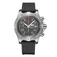 BREITLING 百年灵 复仇者系列 E13383101M1W1 男士机械手表 45mm 黑盘 黑色橡胶表带 圆形