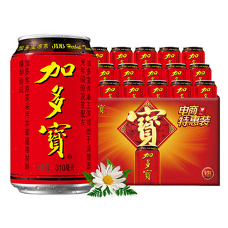 加多宝凉茶+方家铺子银耳组合（310ml*15罐+218g）