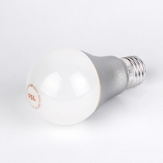 佛山照明（FSL）led灯泡 节能灯泡螺口7W日光色6500K E27炫银.