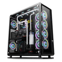 Thermaltake 曜越 Core P8 TG ATX机箱 半侧透 黑色