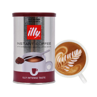 illy 意利 瑞士 重度烘焙 速溶咖啡粉 浓醇风味 95g