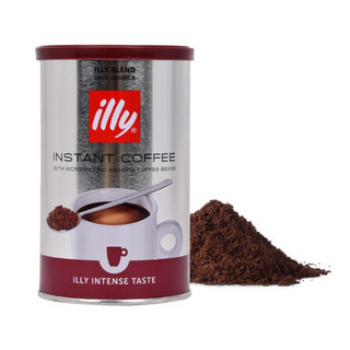 illy 意利 瑞士 重度烘焙 速溶咖啡粉 浓醇风味 95g