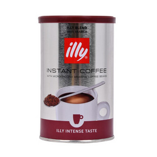 illy 意利 瑞士 重度烘焙 速溶咖啡粉 浓醇风味 95g