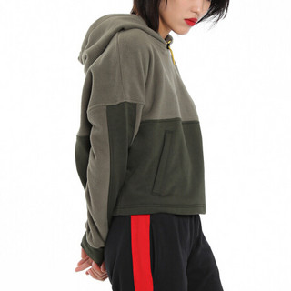 CONVERSE 匡威 女子  BLOCKED POLAR PULL OVER 卫衣 10017879-A05 XL码