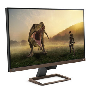 BenQ 明基 EW2780U 27英寸 IPS 显示器(3840×2160、60Hz、99%sRGB、HDR10）+任天堂 Nintendo Switch 红蓝主机